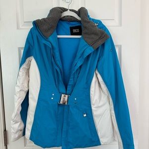 NILS SKI JACKET | blue and white | size 8